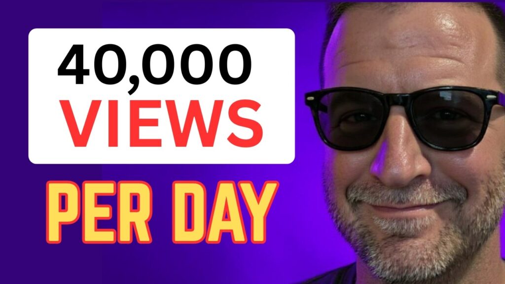 I’m TERRIBLE at this but still get 40,000 views per day.
